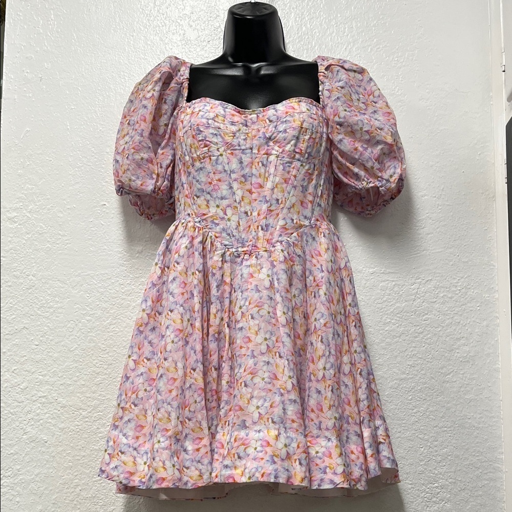 Bardot Multicolor Floral Dress size 2/XS